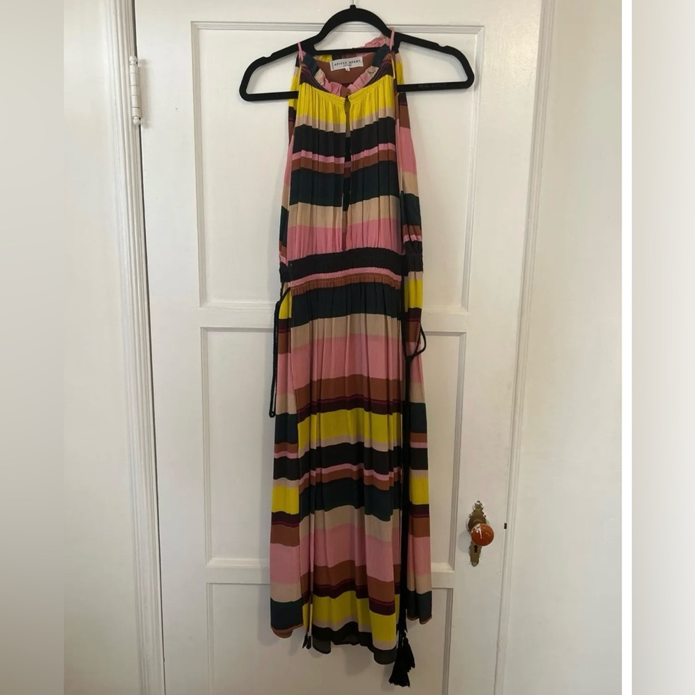 La Rosa Striped Dress . Like new !